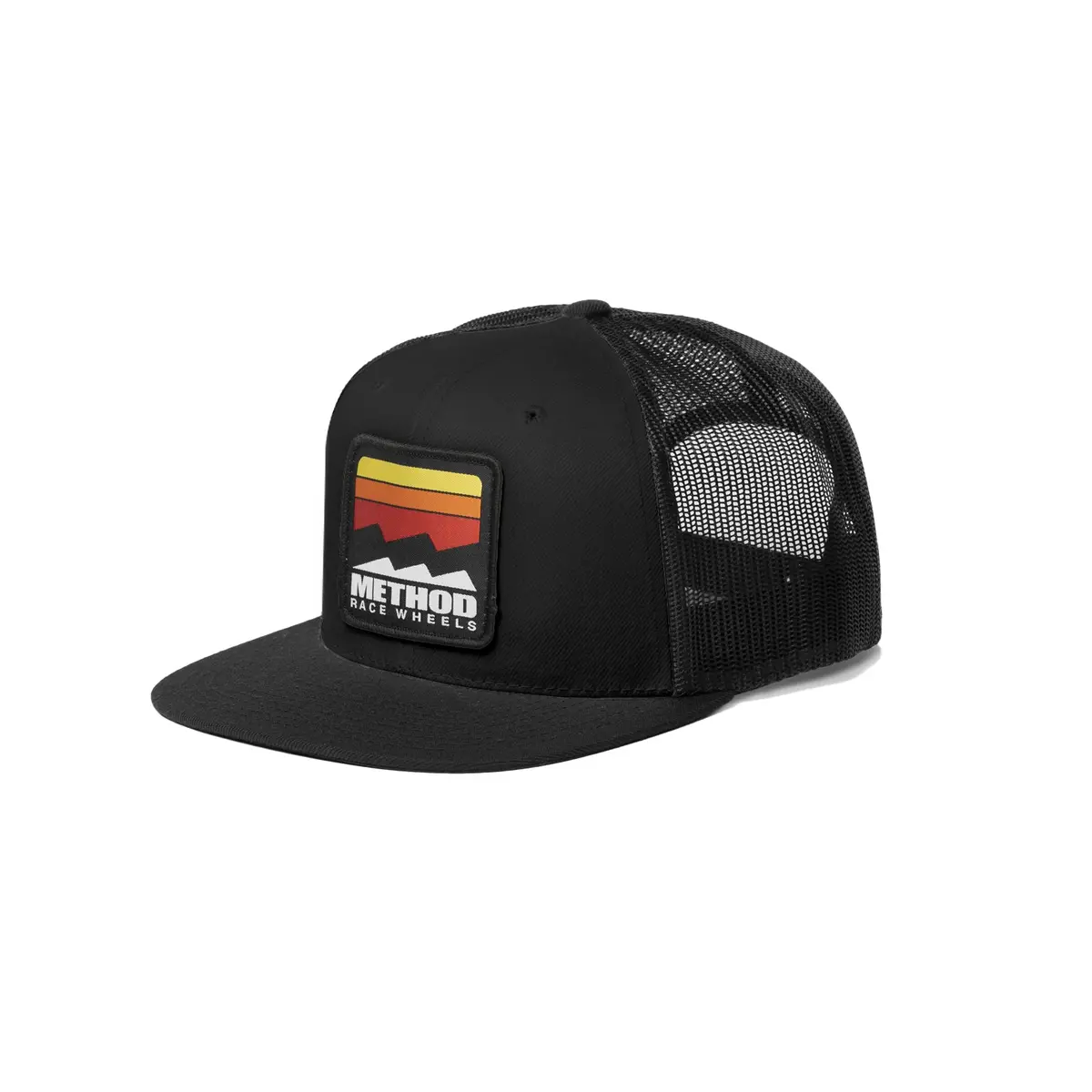 Method Mountain Flatbill Trucker | Snapback | Black 1