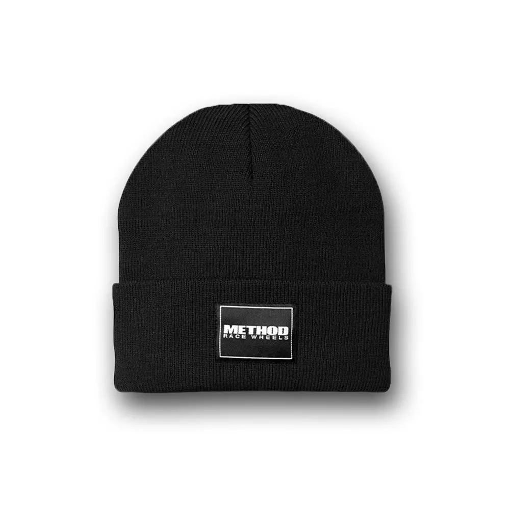 Method Brand Logo Beanie | Black 1