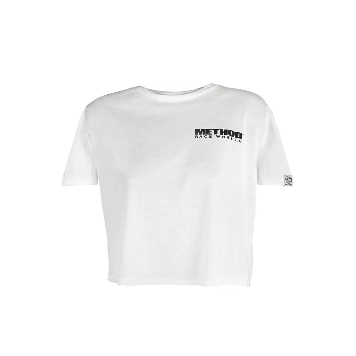 Method Endless Summer Ladies Crop Top Tee | White 1