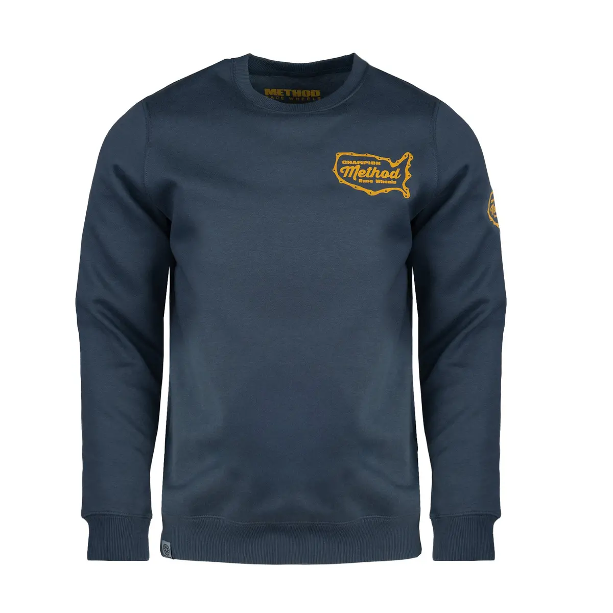 Method Gasket Crewneck Sweatshirt | Deep Steel Blue 1