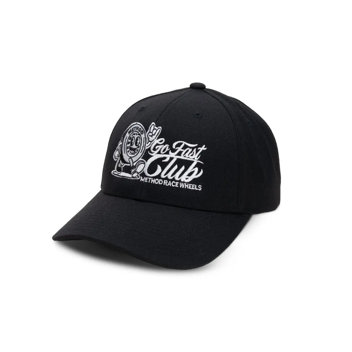 Method Go Fast Club Curvebill Trucker Hat | Snapback | Black 1