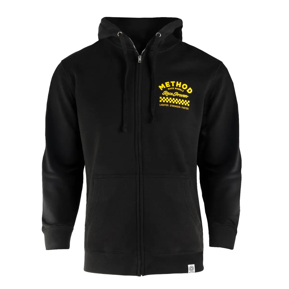 Method Race Shop Zip-Up Hoodie | Black 1