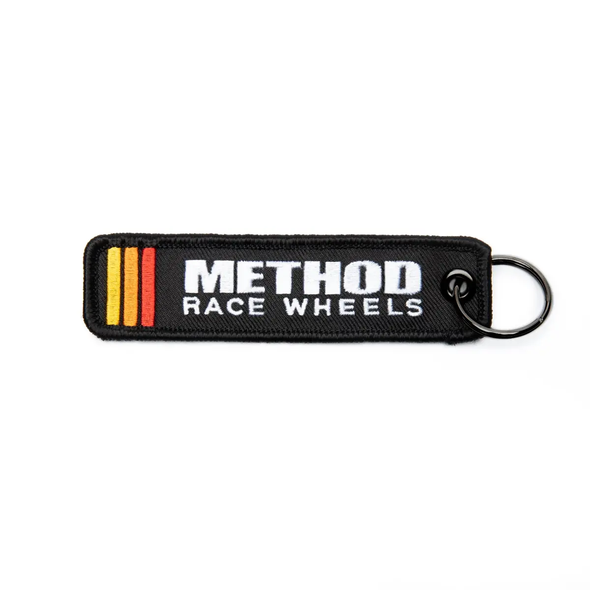 Method Classic Stripes Logo Keychain | Black 1