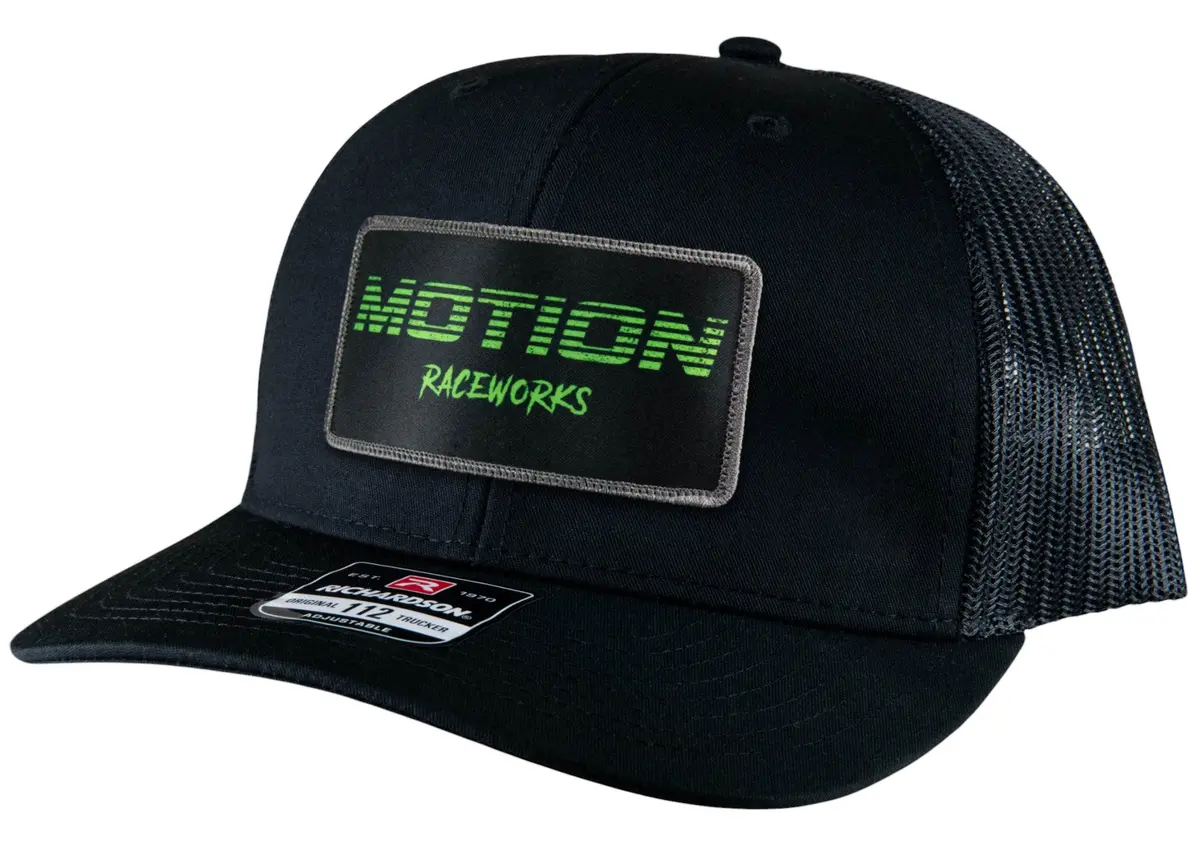 Snot Rocket Edition Black/Green Motion Fade Patch Hat 1