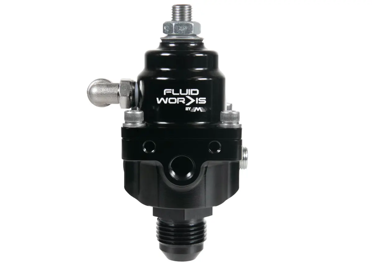 Fluidworks 1-6 Gpm Fuel Pressure Regulator 35-70 Psi Front Loader Fittings 6