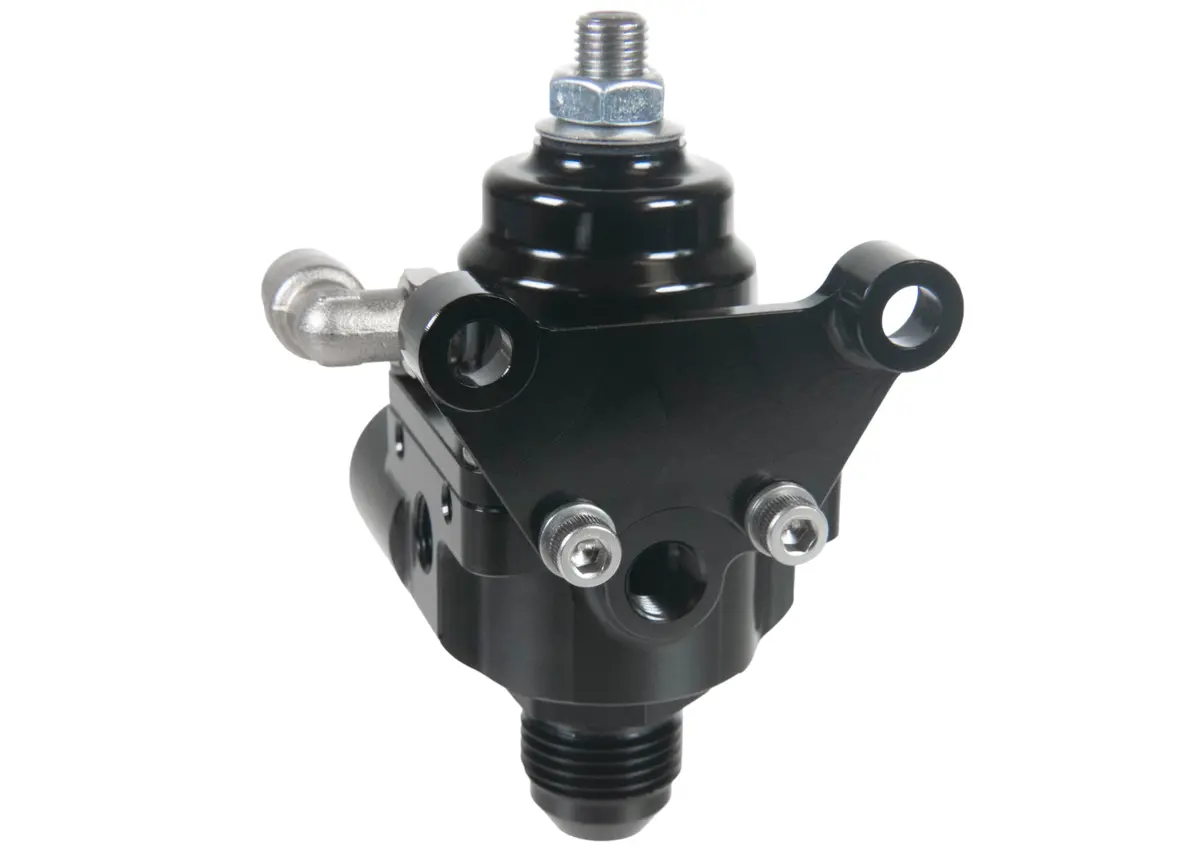 Fluidworks 1-6 Gpm Fuel Pressure Regulator 35-70 Psi Front Loader Fittings 8