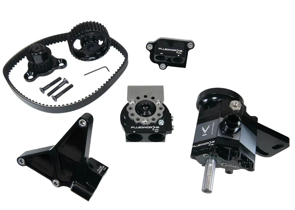 Coyote 2 Stage External Wet Sump Oiling System Kit 1