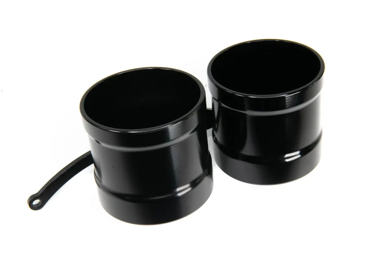 Operator Series Dual Billet Cup Holder Attachment For Rear Exit Cable Shifter 1