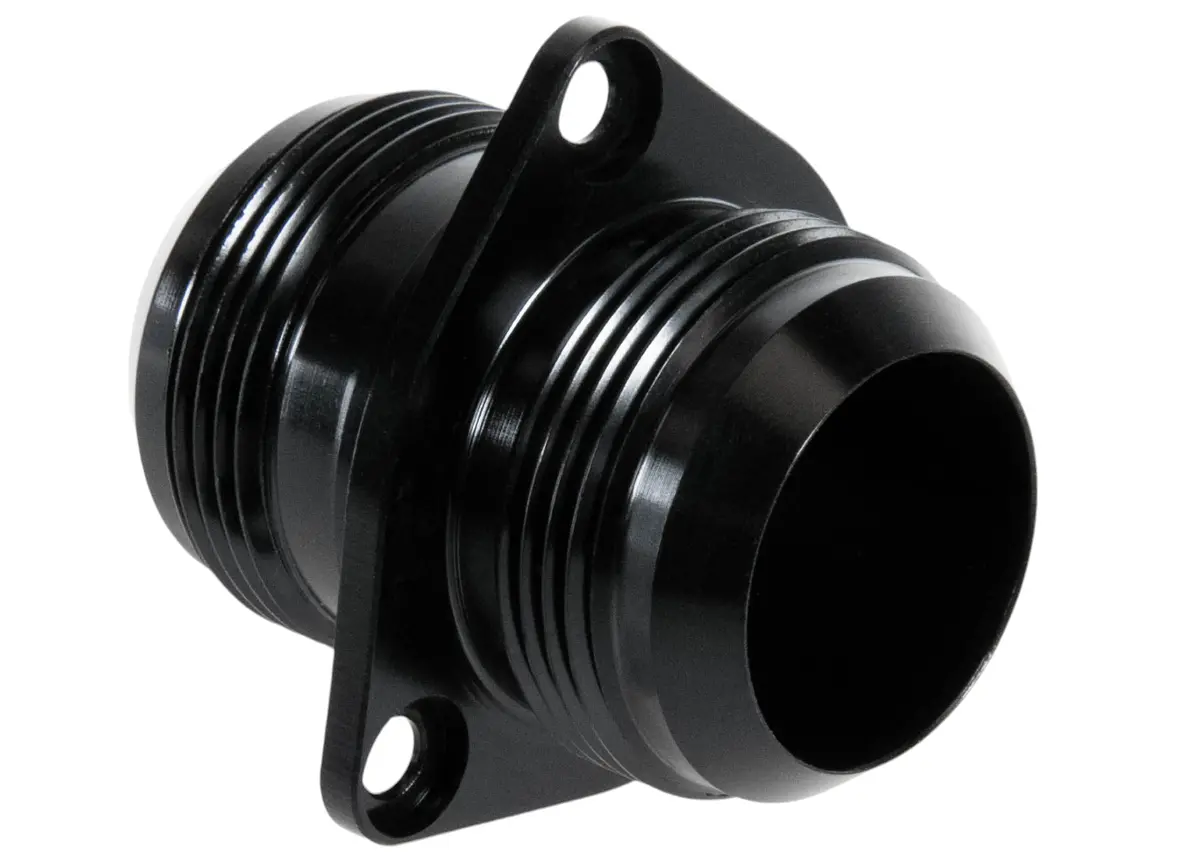 20An Flanged Bolt In Pass Thru Bulkhead Fitting By Fluidworks 1
