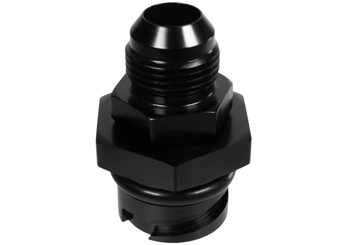 Ls Billet Vented Oil Cap To -12Orb Male Fitting By Motion Raceworks 1