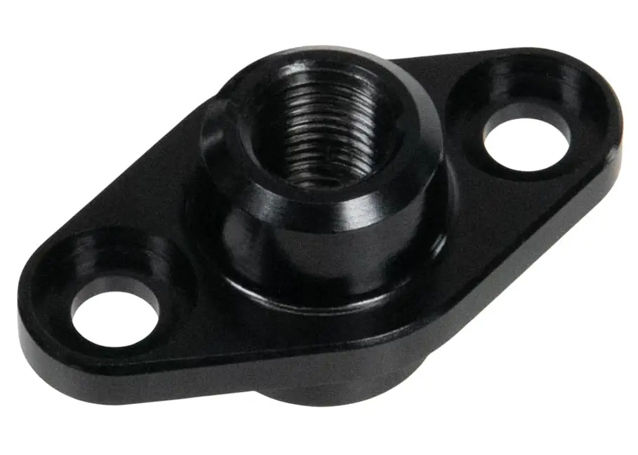 1/8" Npt Bulkhead Flanged Pass Thru Fitting By Motion Raceworks 1