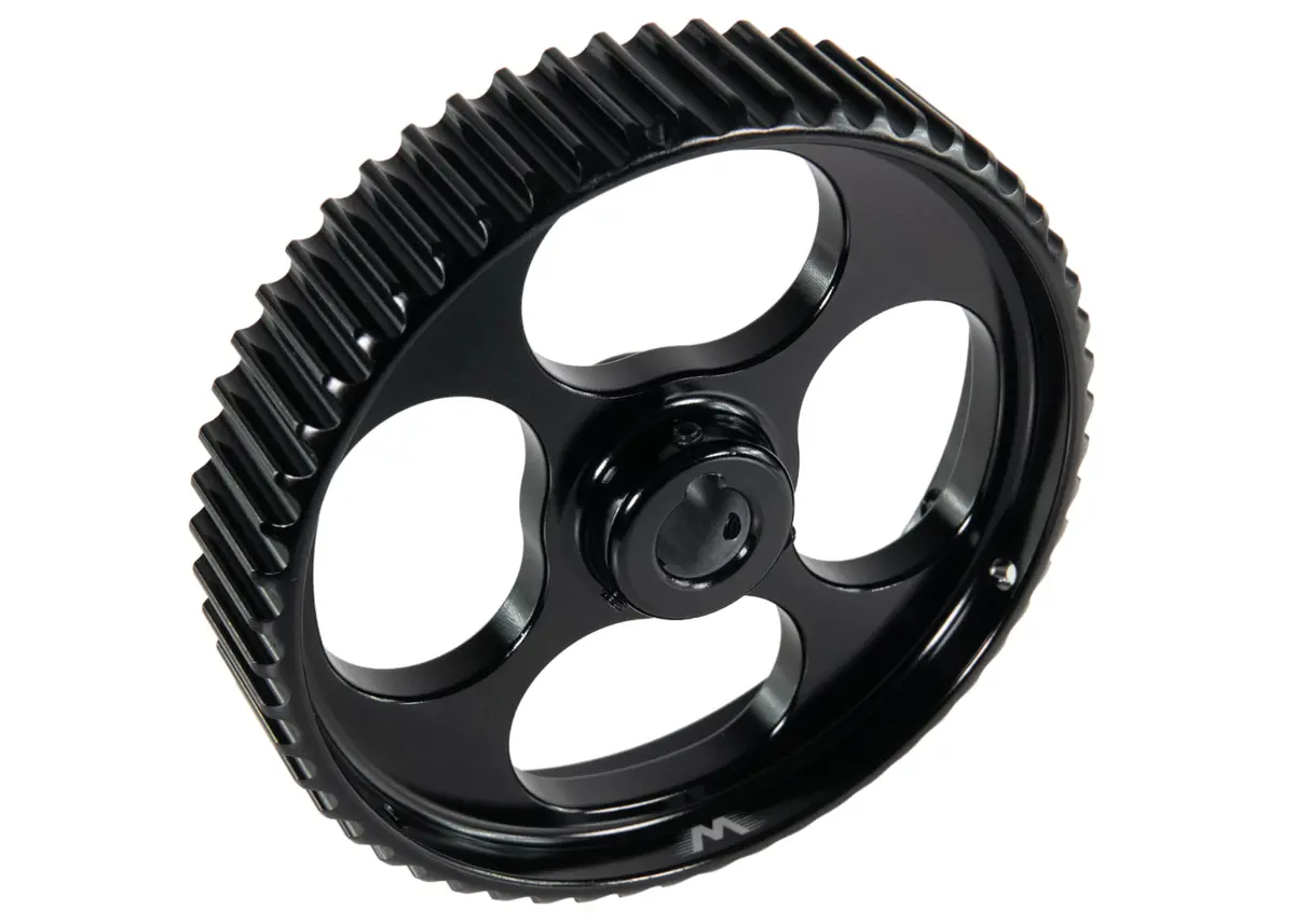 Fluidworks 56 Tooth Htd Pulley 1.25" Wide 5/8" Shaft 3/16" Keyway 1