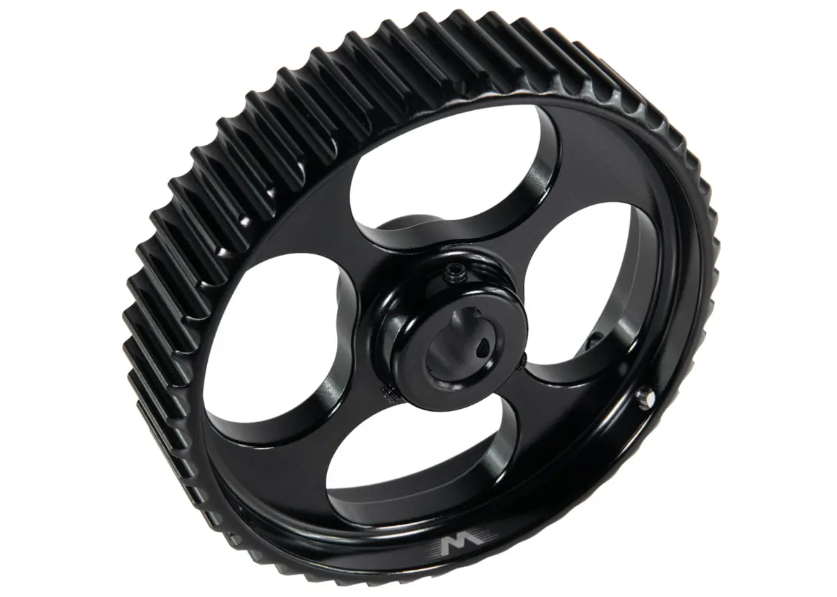 Fluidworks 50 Tooth Htd Pulley 1.25" Wide 5/8" Shaft 3/16" Keyway 1