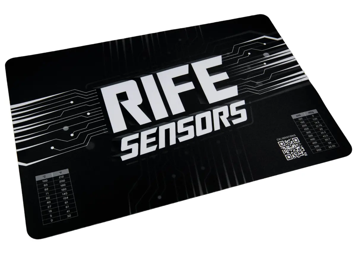 Rife Sensors Laptop Tuning No Skid Mat Pad 18"X12" 1
