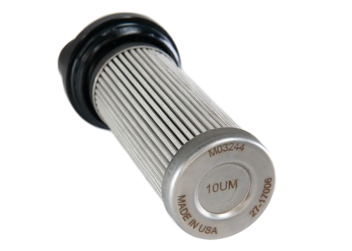Fluidworks Dual Inlet 12Gpm Post Fuel Filter W/ Mount (10 Micron) 27-175 8