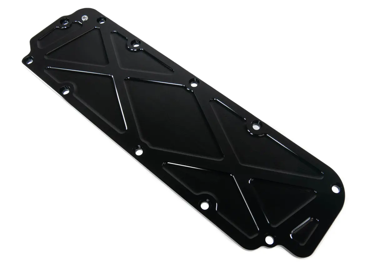 Gen V Lt Race Valley Cover Black Anodized 11-130Blk 1