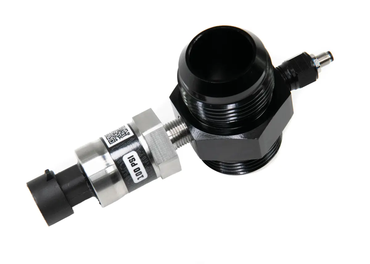 12Orb To 12 An Fitting With 1/8" Npt Side Ports 34-00048 1