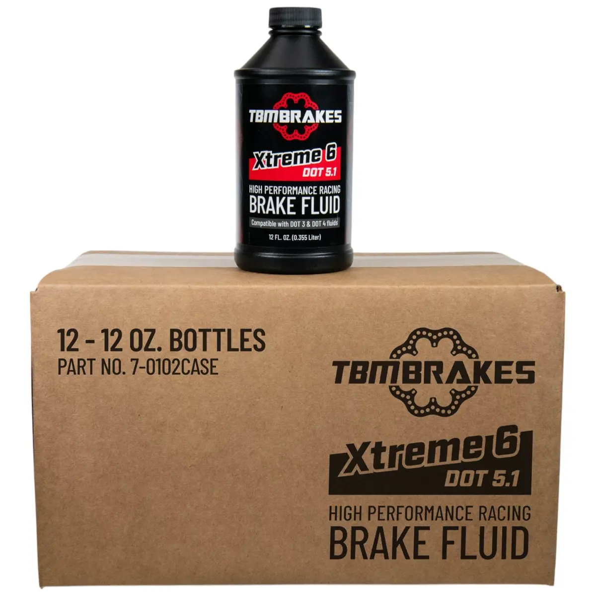 1 Case (12 Bottles) Tbm Dot 5.1 Extreme 6 Brake Fluid 1