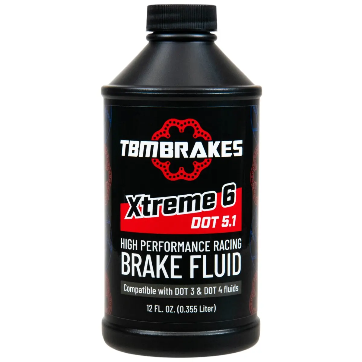 Tbm Dot 5.1 Extreme 6 High Temp Brake Fluid 1 Pint 1