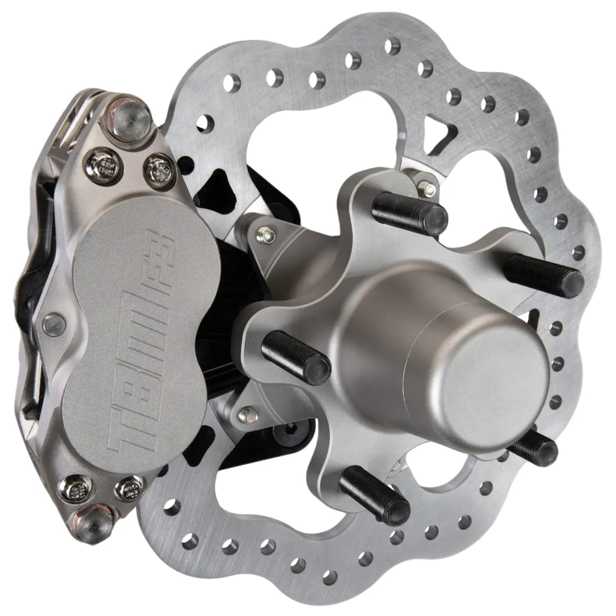 Racecraft 300107 (93-02 Camaro) Ultra Lites 2" Drop Billet Spindle Medium Duty 4 Piston Front Brake Kit (5X4.75) 1