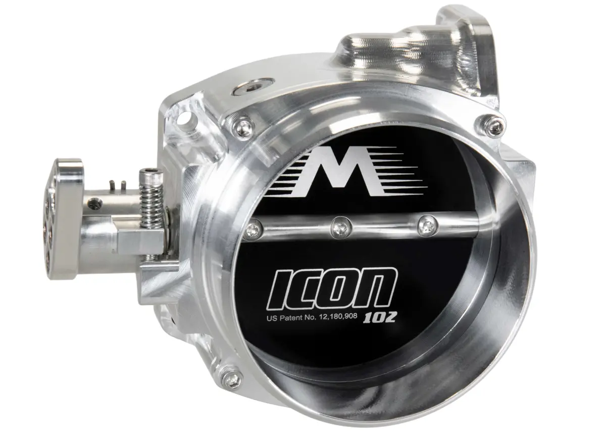 Icon 102/105Mm Throttle Body W/ Mechanical Linkage Bare Finish 1