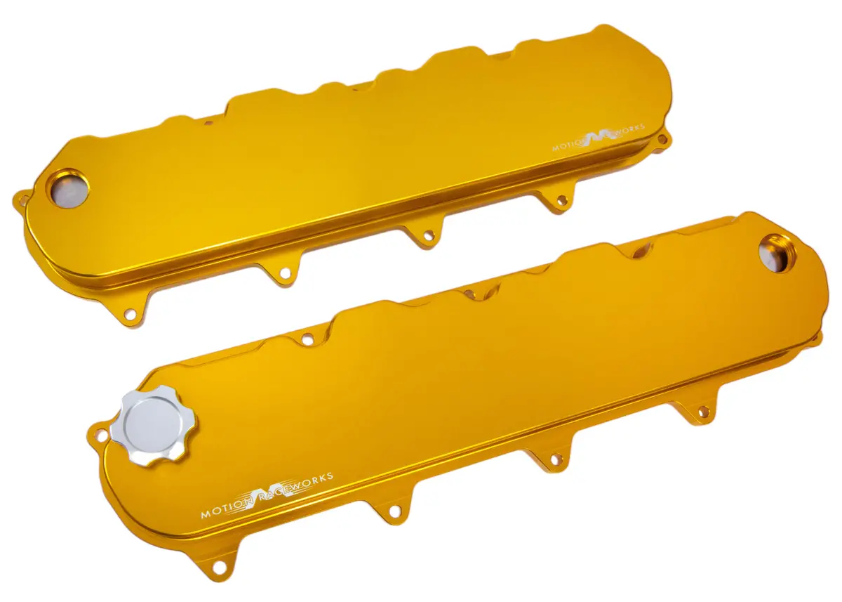 Billet Gen V Lt Valve Covers (Gold Anodized Finish) 11-120Gld 1