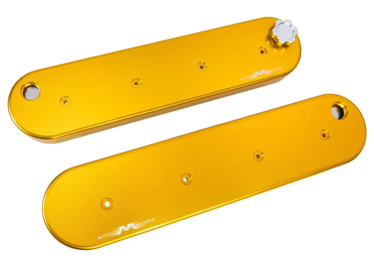 Motion Raceworks Gold Billet Ls Valve Covers 1