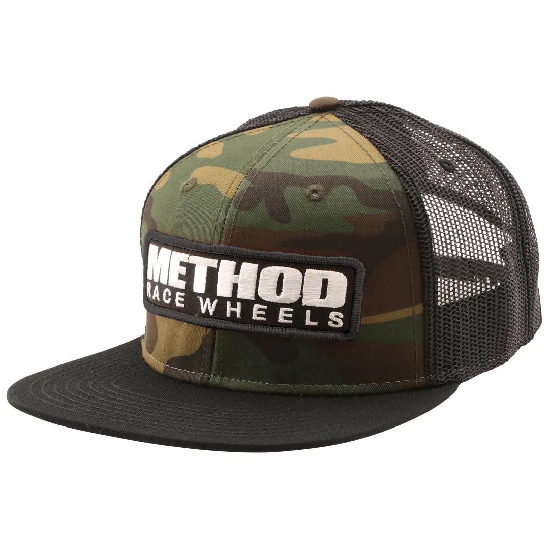 Method Camo Brand Trucker Hat | Snapback | Camo - Black 1