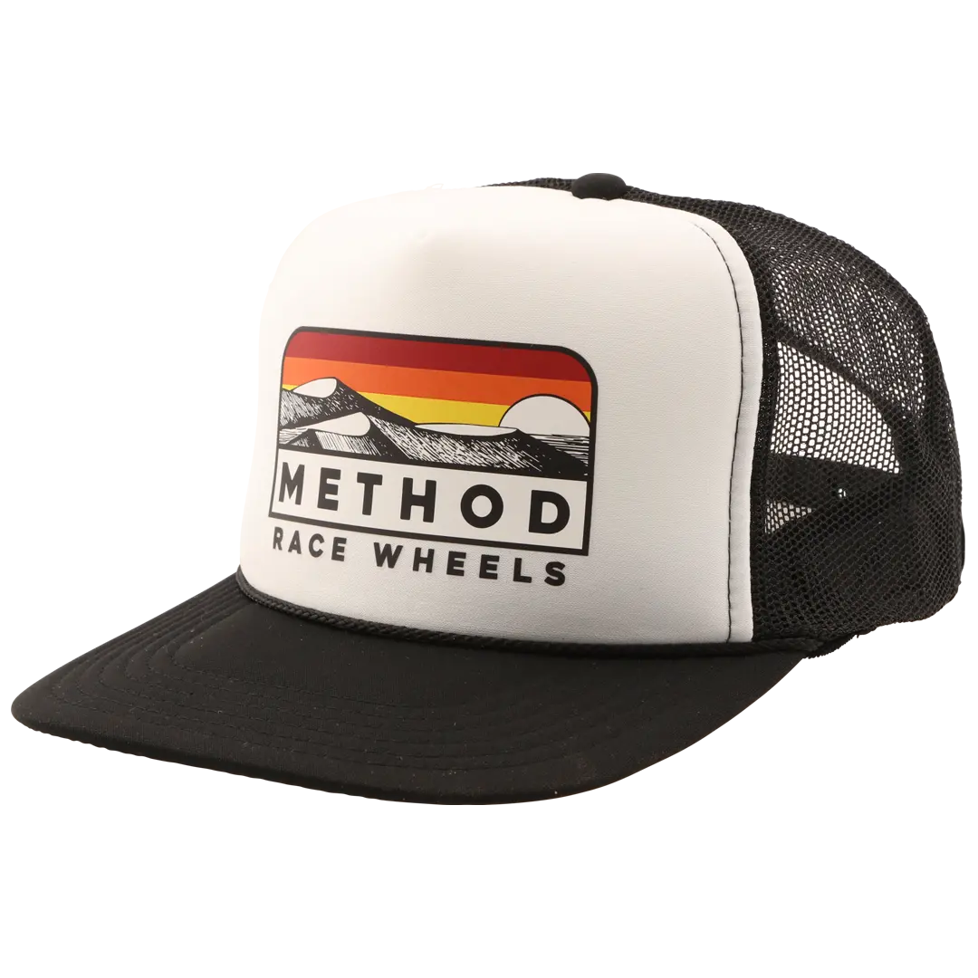 Method Duner Trucker Hat | Snapback | White - Black 1