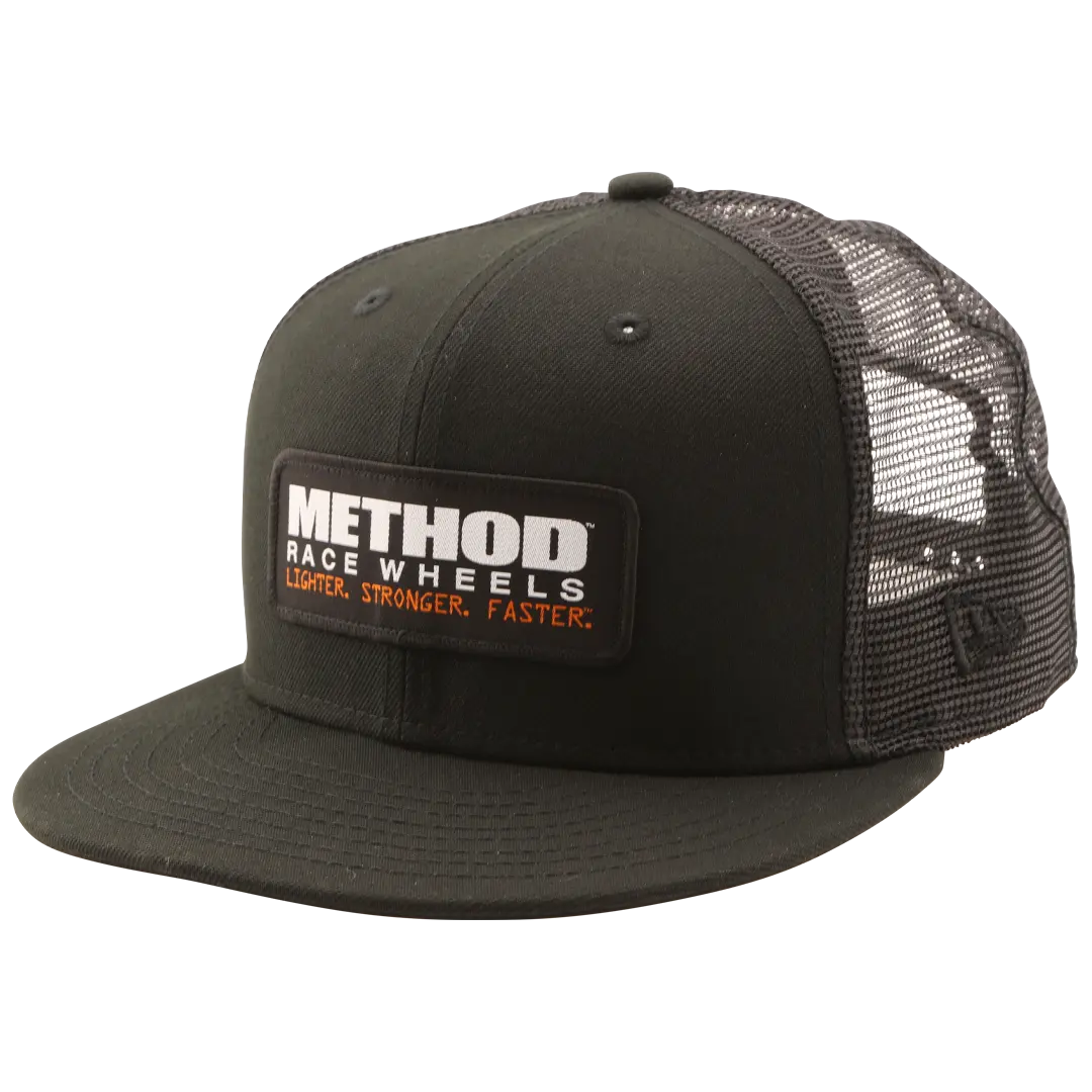 Method New Era Patch Trucker Hat | Snapback | Black 1