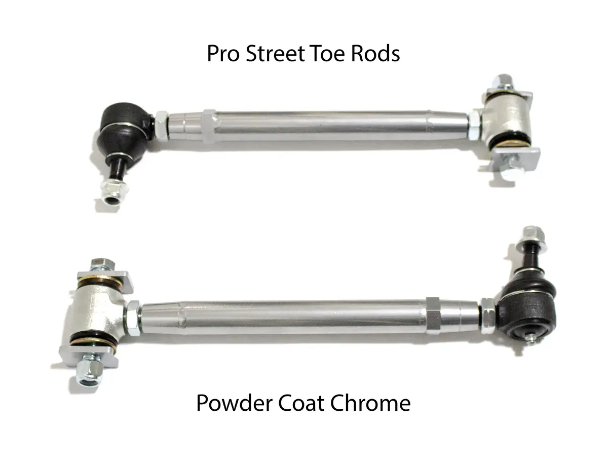 Mx83 Toe Rods - Pro Street - Chrome 1