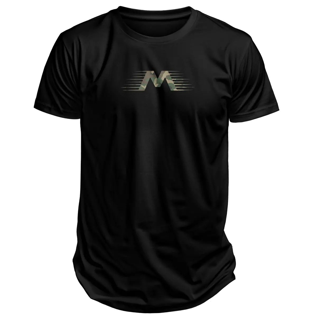 Motion Camoflauge Black Shirt Gildan 2