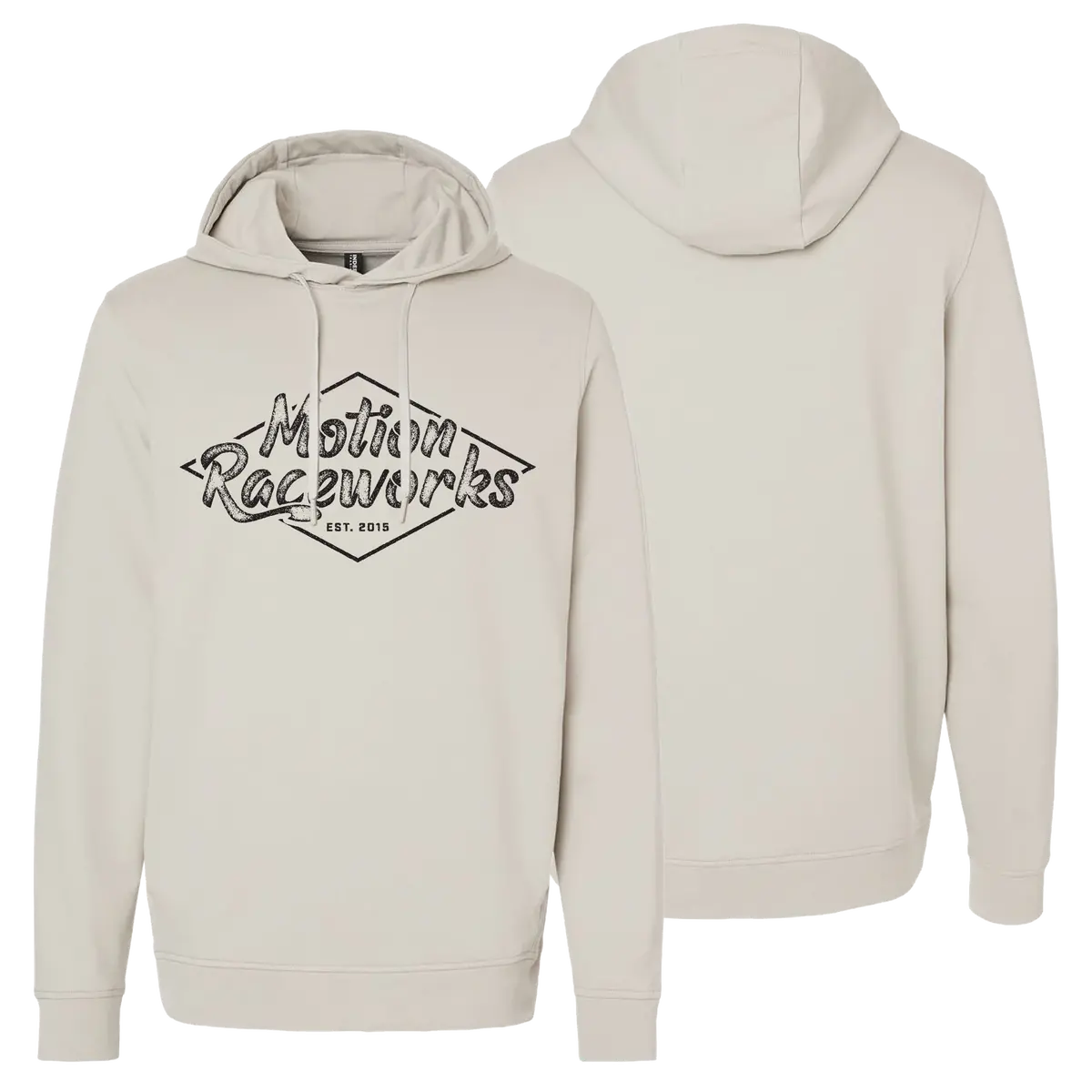 Motion Diamond Performance Hoodie Smoke Color 1