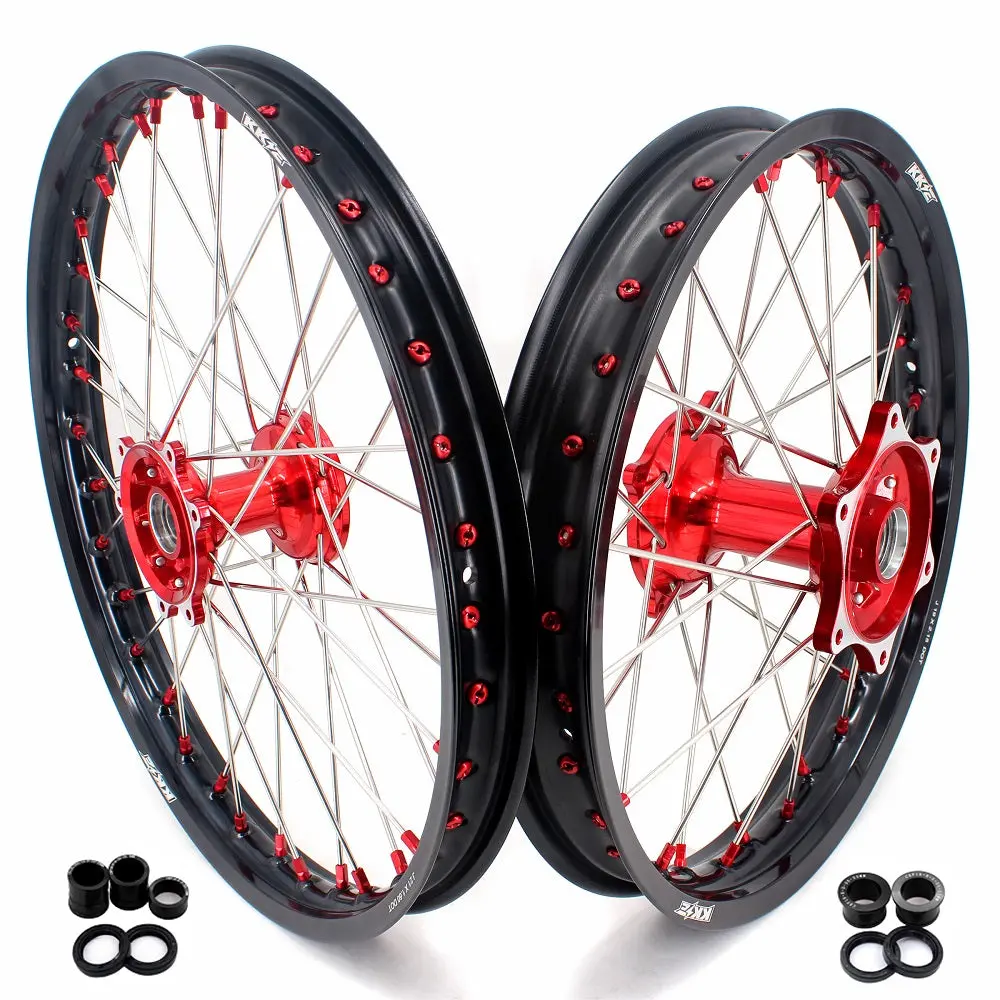 Kke 21" 18" Cast Aluminum Wheels Rims For Honda Crf250r Crf450r Crf450l Crf450x Crf450rl 2025 1