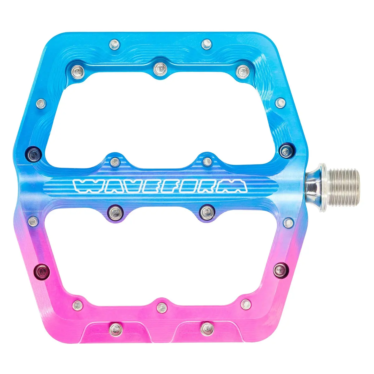 Limited Edition Waveform Aluminum Pedals - Cotton Candy 2