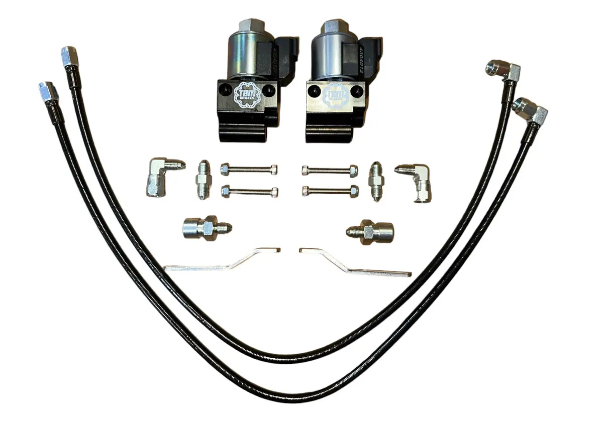 2021-25 F150 Dual Line Lock Kit W/ Brackets 1