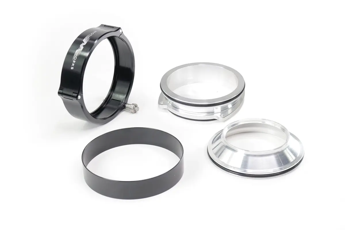 Quick Seal 3" Connector W/ Clamp For Icon 102Mm Throttle Body - Bare 10-14012-1 1