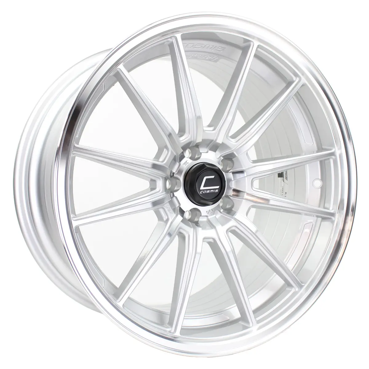 Cosmis Wheels R1 Hyper Silver Wheel 18X9.5 +35 5X100 1