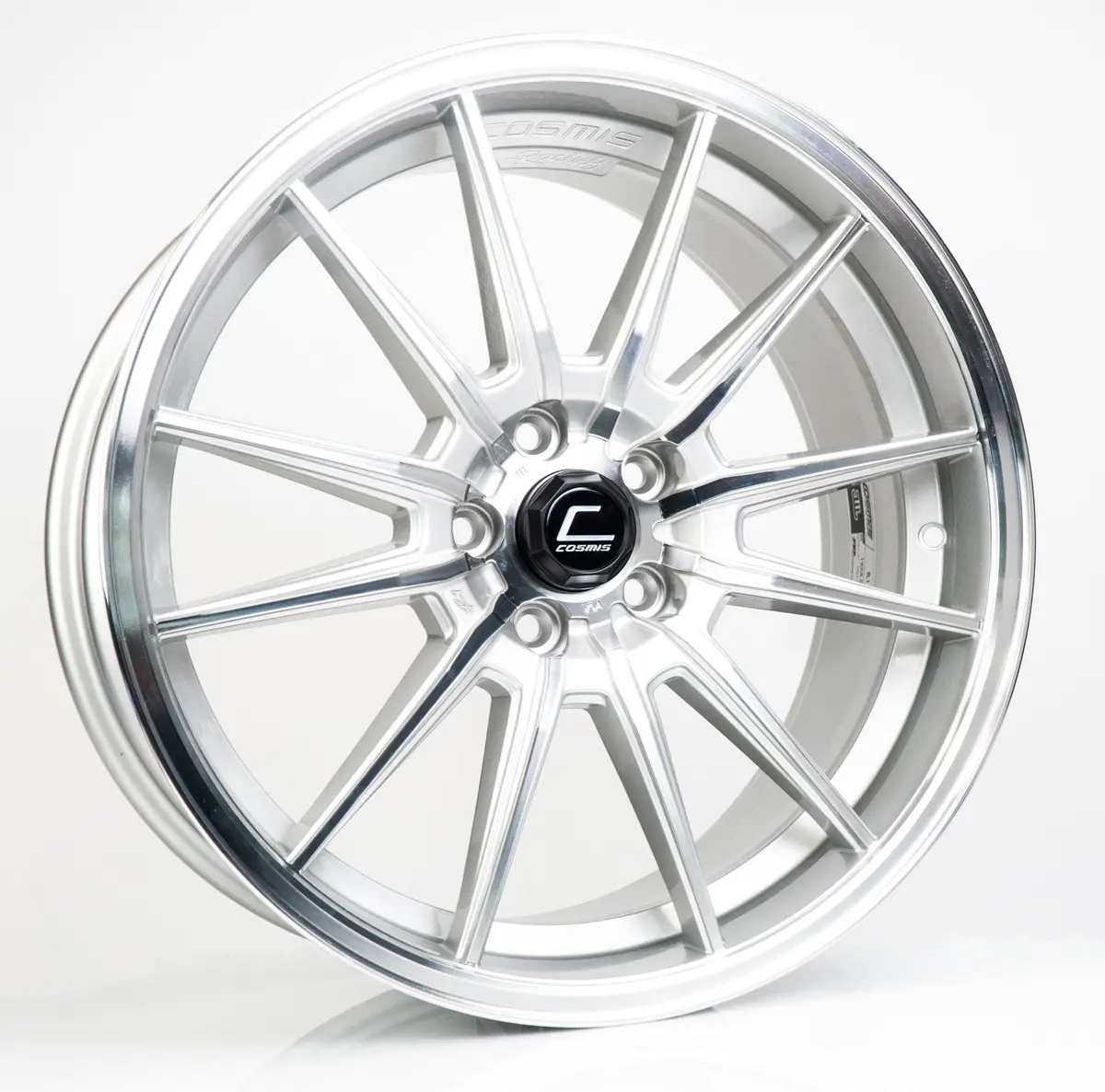 Cosmis Wheels R1 Hyper Silver Wheel 19X8.5 +43 5X112 1
