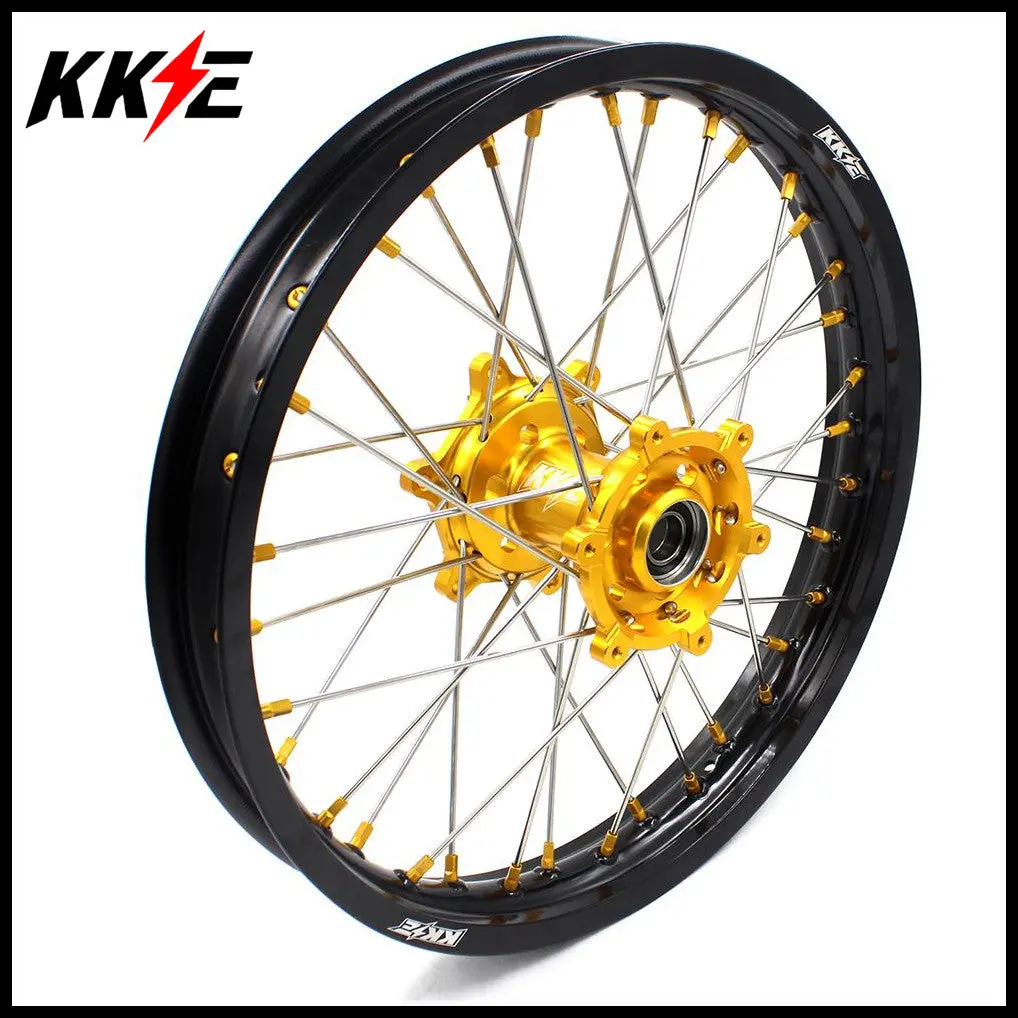 Kke 18"×2.15 Rear Wheel Rim For Suzuki Rm125 2001-2007 Rm250 2001-2008 1