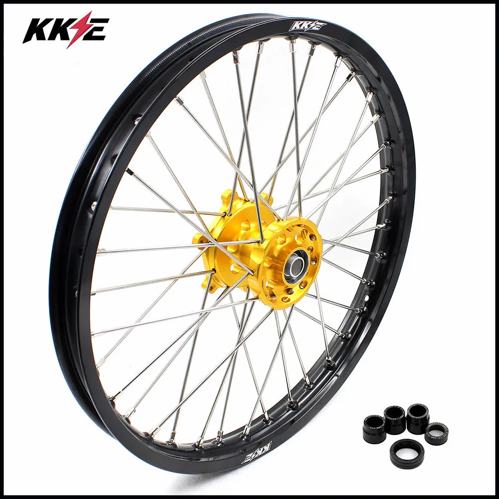 Kke 21"×1.6 Front Wheel For Suzuki Rm125 1996-2007 Rm250 1996-2008 1