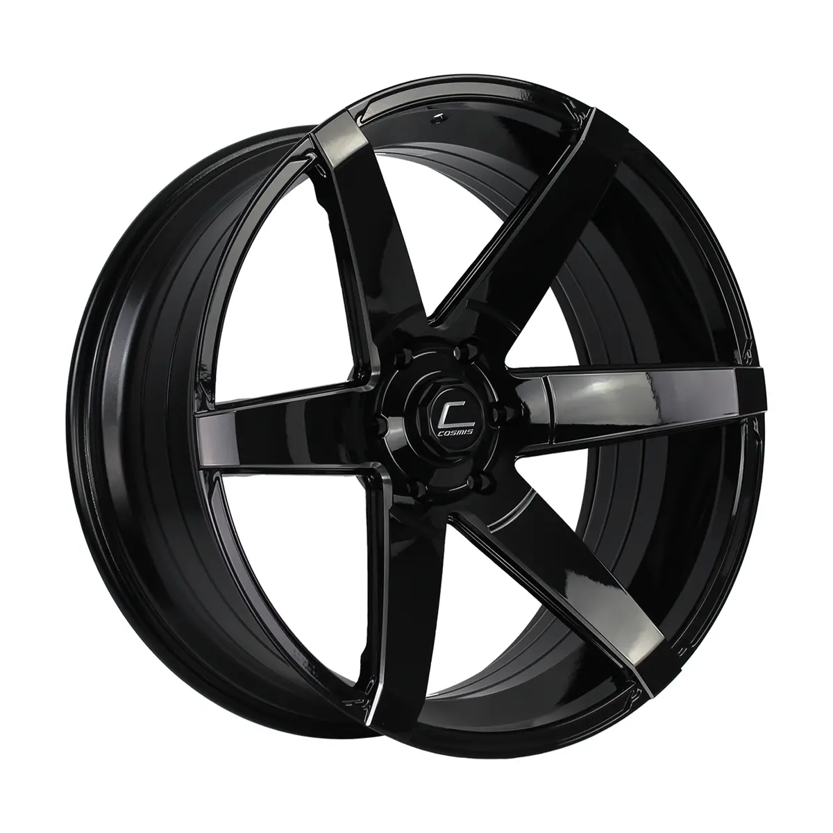 S1 | Gloss Black | Milled Spokes | 22X9.5 +0Mm 6X139.7 6X5.5 1