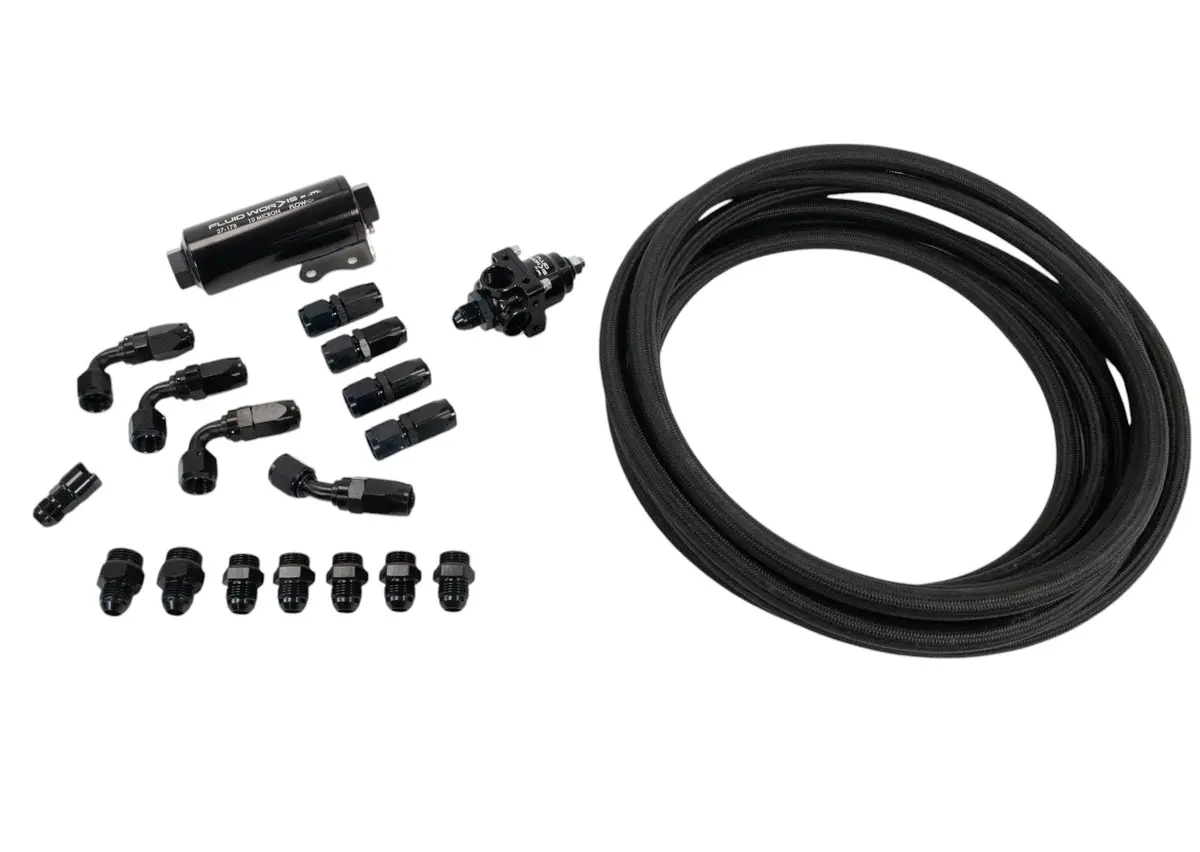 Ls Extreme Swap Fuel System Plumbing Kit For Billet Hat Factory In Tank Pump 1