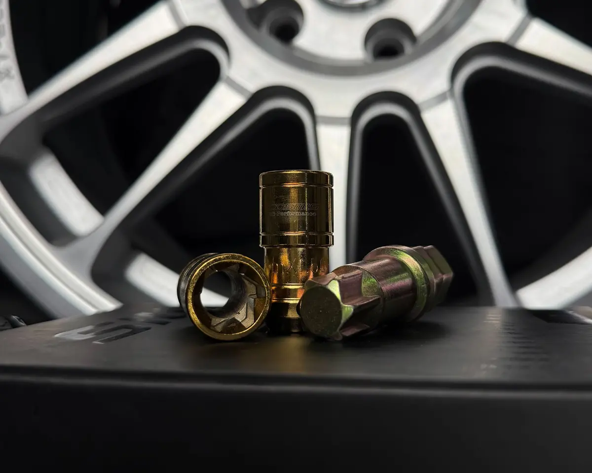 Cosmis Wheels Spiral Lug Nuts | M12x1.25 Gold | Set Of 20 1