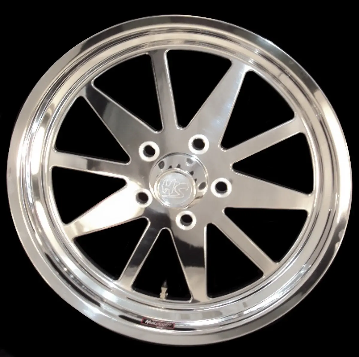 15" X 3.5" Superstar 1-Pc Wheel 1