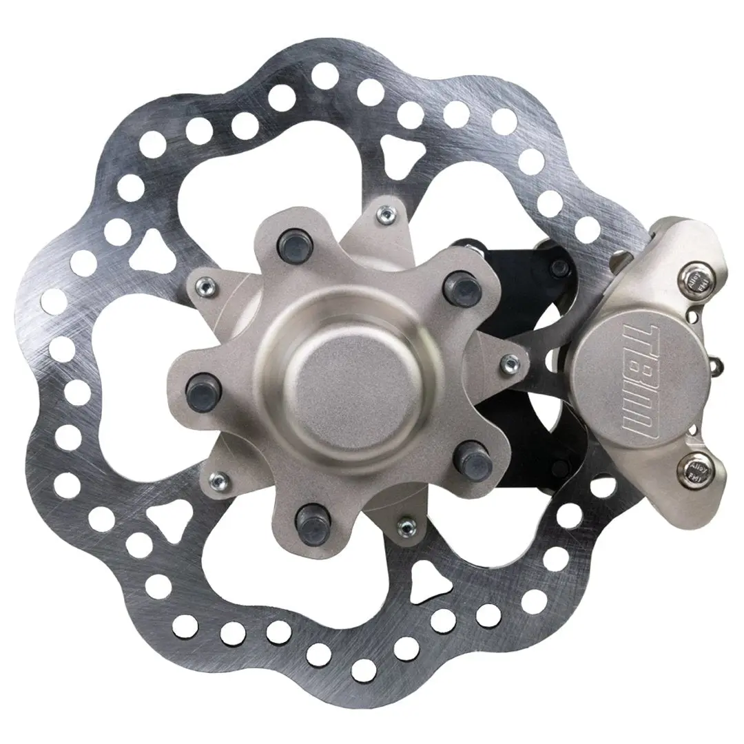 64-71 Pontiac Acadian Front Drag Racing Brakes Disc/Drum Spindle (W/ New Aluminum Hub) 001-0233 1