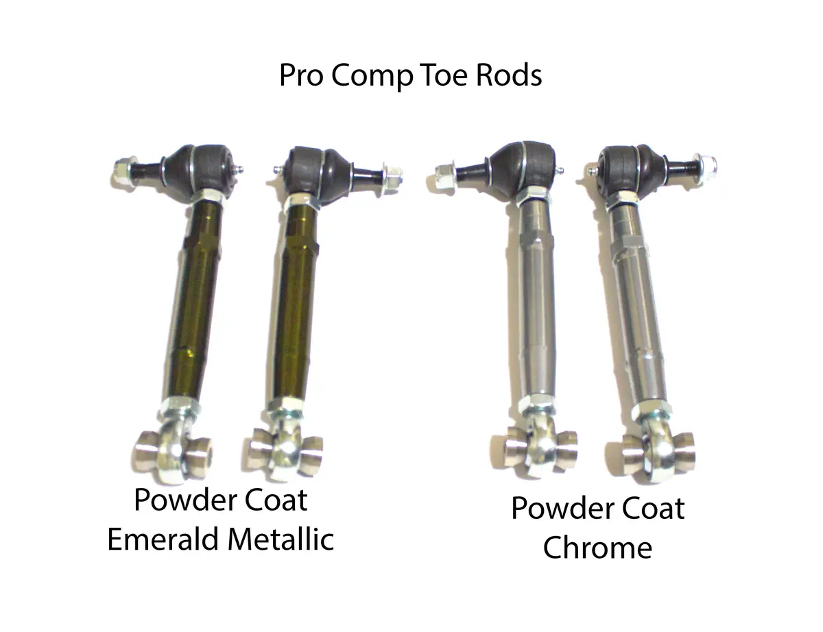 Is300 Toe Rods - Pro Comp - Emerald 1