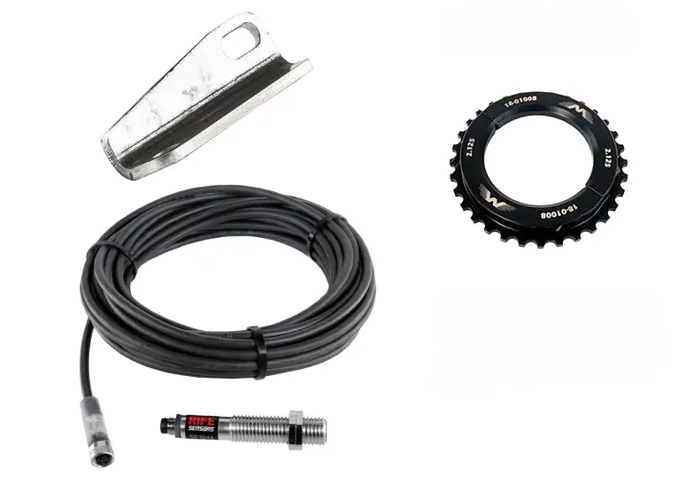 Rife Ford 8.8" 16 Tooth High Def Driveshaft Speed Sensor Kit Mark Williams 39023 1