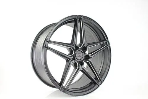 Varrix Xd5 Flat Black Mustang Wheels 20X10 +35 5X114.3 By Cosmis 1