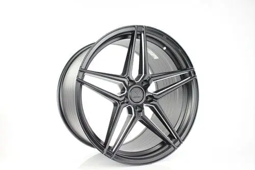 Varrix Xd5 Flat Black Mustang Wheels 20X12 +54 5X114.3 By Cosmis 1